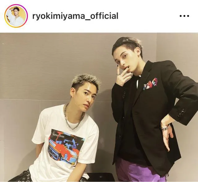 ※画像は三山凌輝Instagram (ryokimiyama_official)より