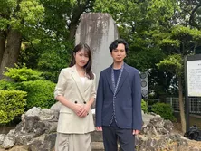 松本潤「平和というものの大事さ、尊さを感じている」有村架純と記念碑の起工式に参加<どうする家康>