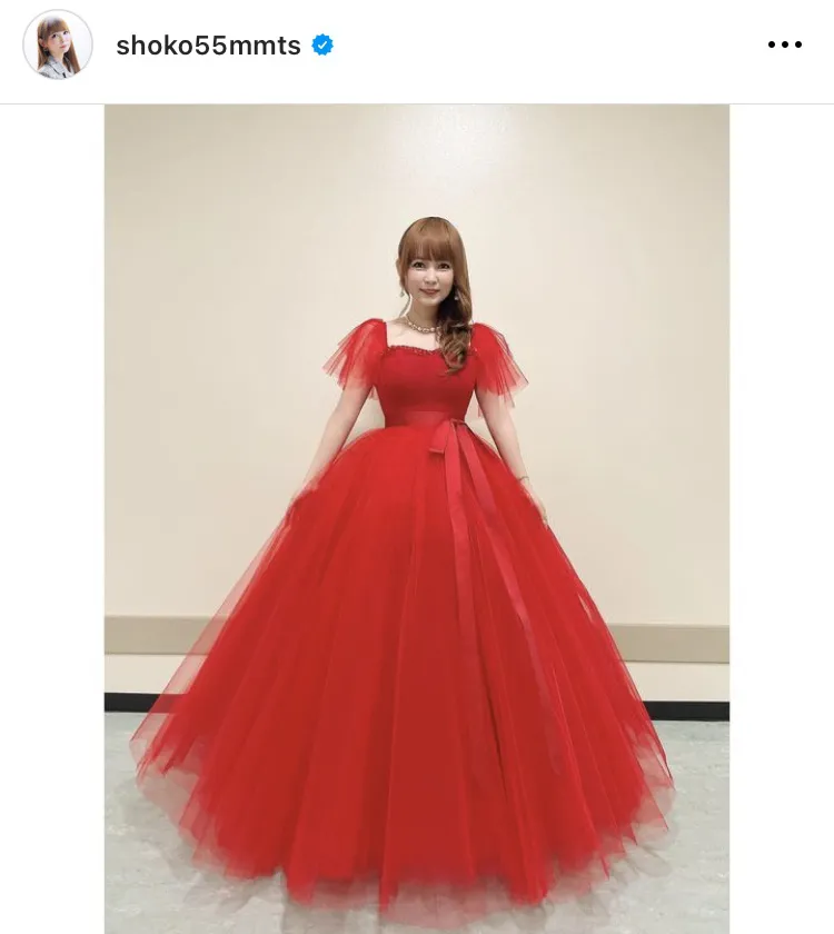 ※中川翔子公式Instagram(shoko55mmts)より