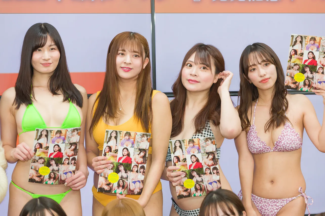 清瀬汐希、徳江かな、桃瀬桜、高梨瑞樹(写真左から)