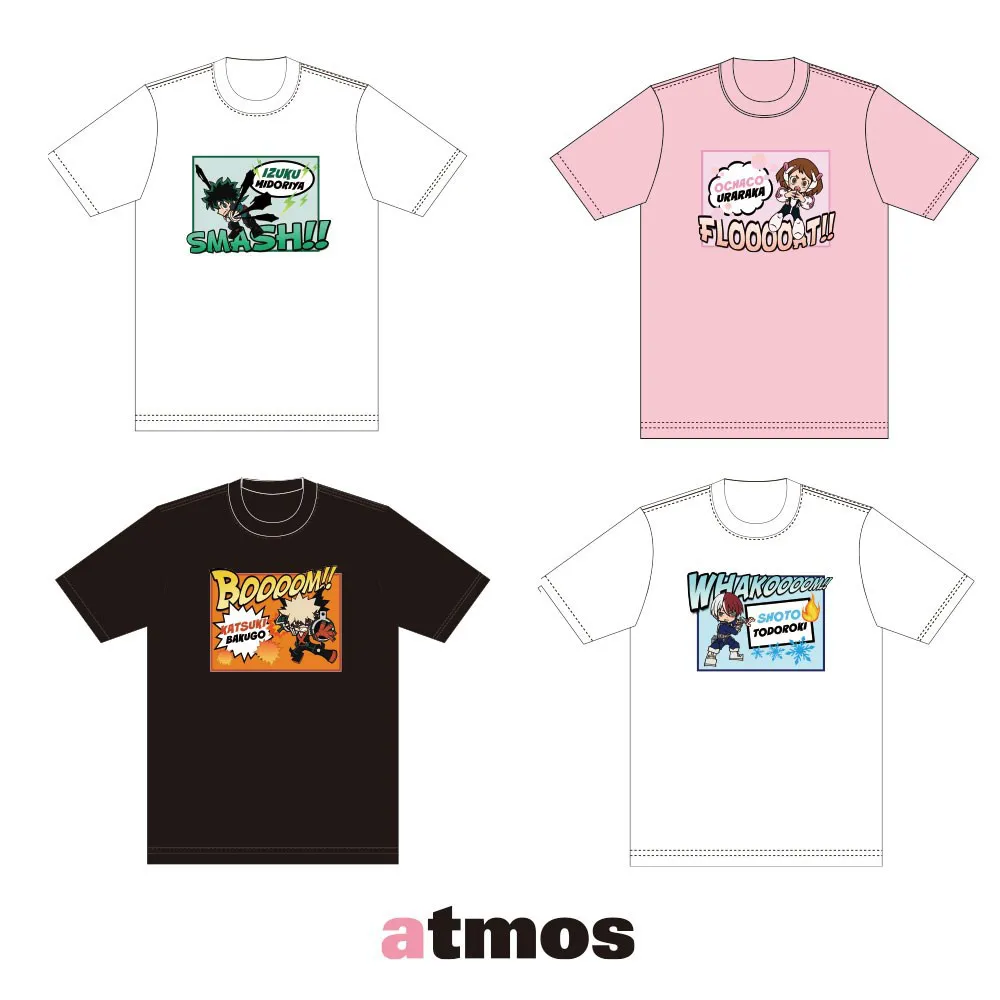 「atmos pink」ヒロアカコラボ商品