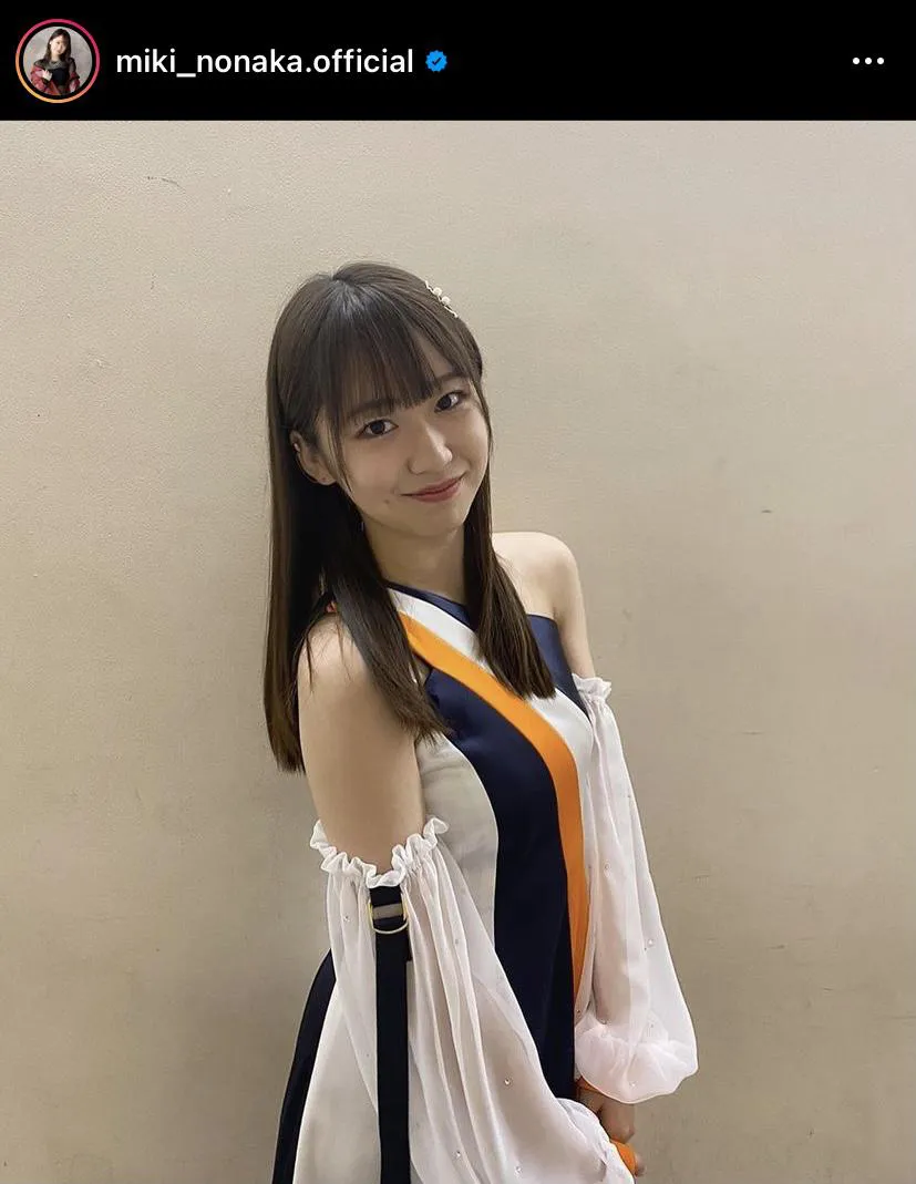 ※画像は野中美希オフィシャルInstagram(miki_nonaka.official)より