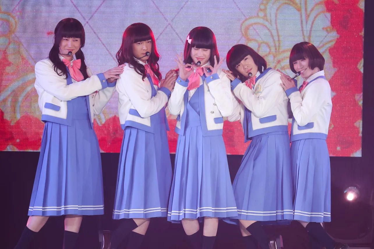 キャンジャニ∞(左から)倉子、丸子、横子、村子、安子