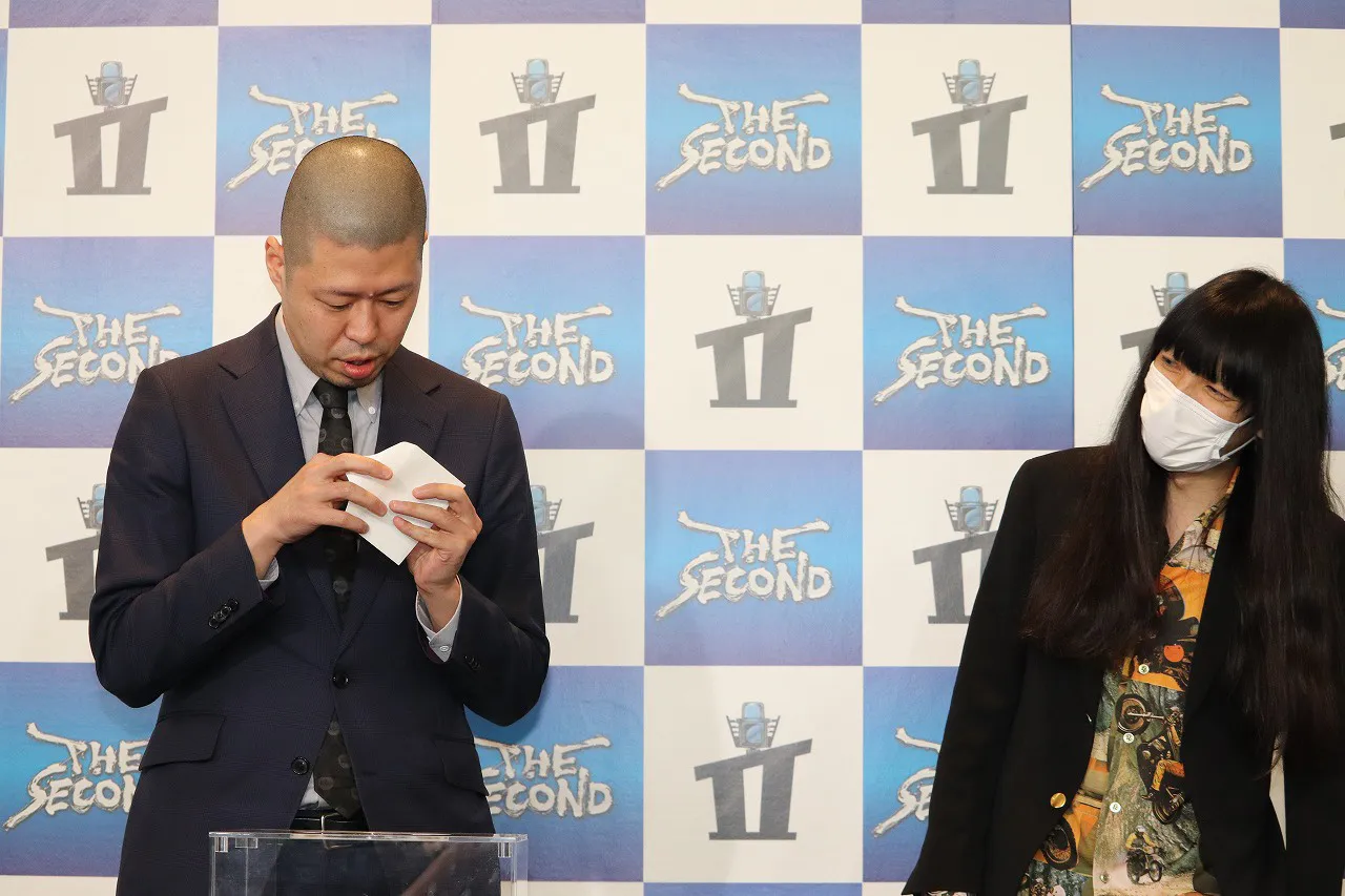 「THE SECOND」トーナメント組み合わせ抽選会、記者会見より