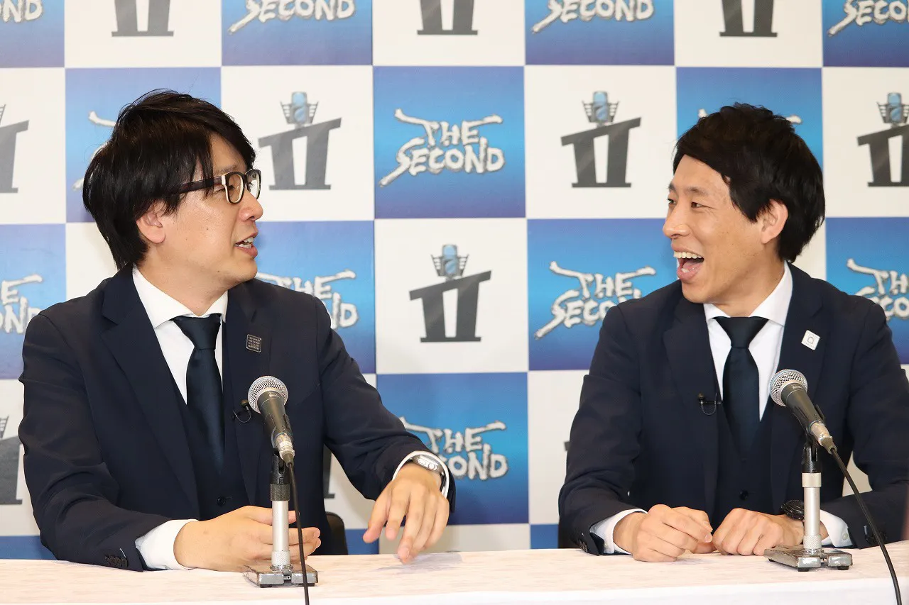 「THE SECOND」トーナメント組み合わせ抽選会、記者会見より