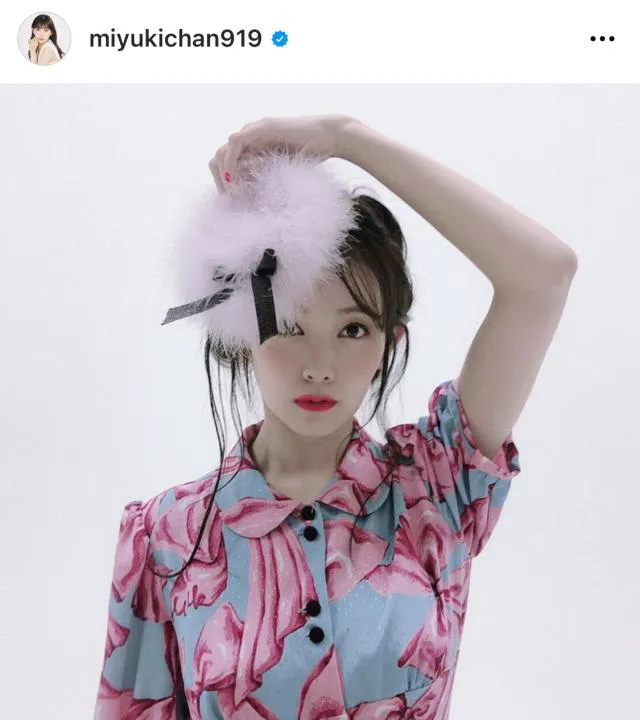 ※渡辺美優紀オフィシャルInstagram(miyukichan919)より