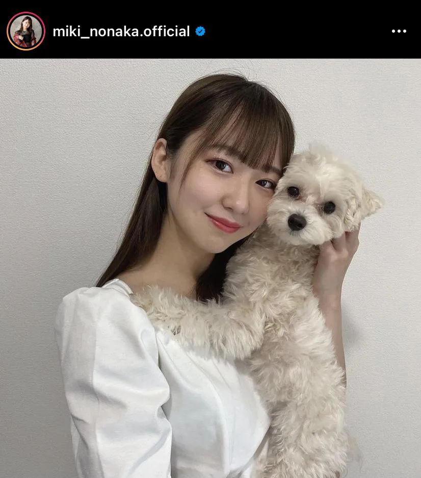 ※画像は野中美希オフィシャルInstagram(miki_nonaka.official)より