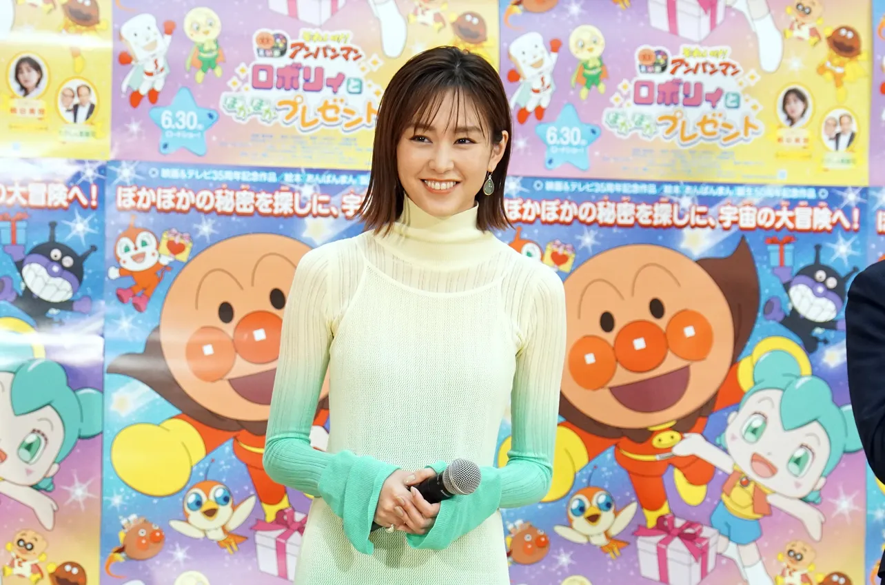 アフレコイベントに登場した桐谷美玲