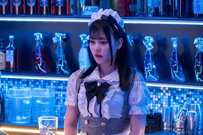 【写真】メイド風の制服がキュートな齊藤なぎさ“ゆあ”　