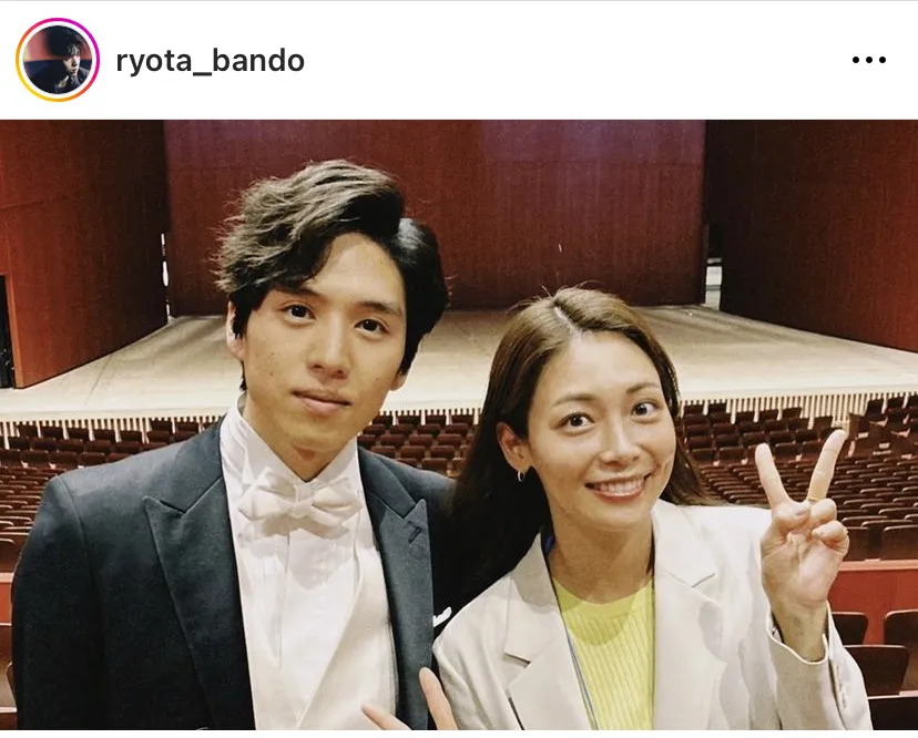 　※坂東龍汰Instagram(ryota_bando)より