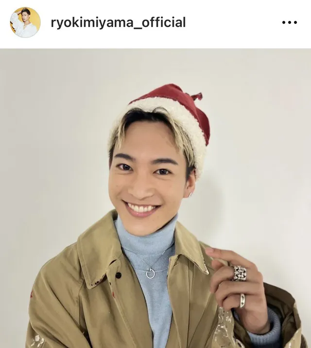 ※画像は三山凌輝Instagram (ryokimiyama_official)より