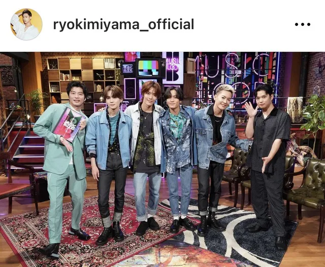 ※画像は三山凌輝Instagram (ryokimiyama_official)より