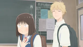 ＜スキップとローファー＞生徒会長になれなかった高嶺先輩を励ますために…　第7話「パタパタ モテモテ」の先行カットが公開