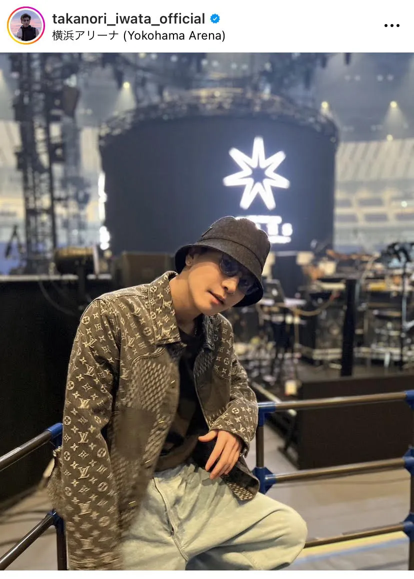 ※岩田剛典オフィシャルInstagram(takanori_iwata_official)より