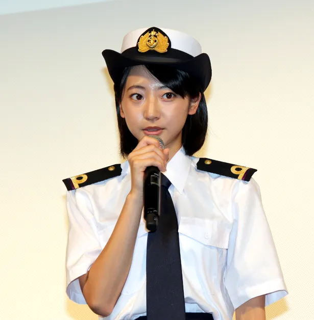 武田玲奈は、船酔いのシーンについて「頑張りました」