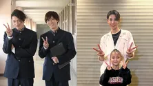 <それスノ>Snow Man岩本照と阿部亮平が“1日転校生”となり名門校に ラウールは9歳のキッズダンサーと“身長差67センチ”のダンス披露