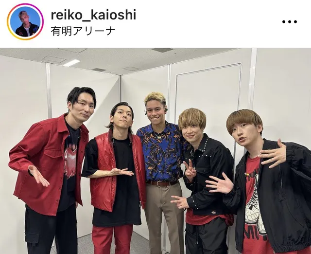 ※画像はREIKO Instagram (reiko_kaioshi)より 