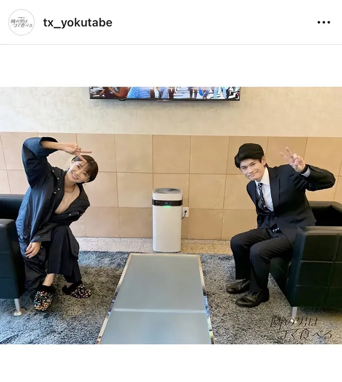  「隣の男はよく食べる」公式Instagram(tx_yokutabe)より