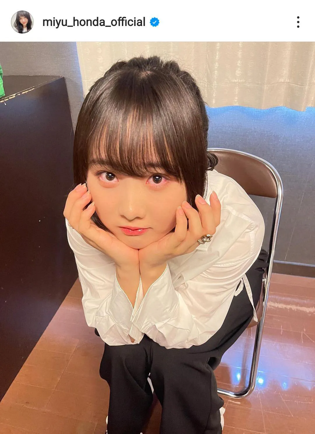 ※本田望結公式Instagram(miyu_honda_official)より