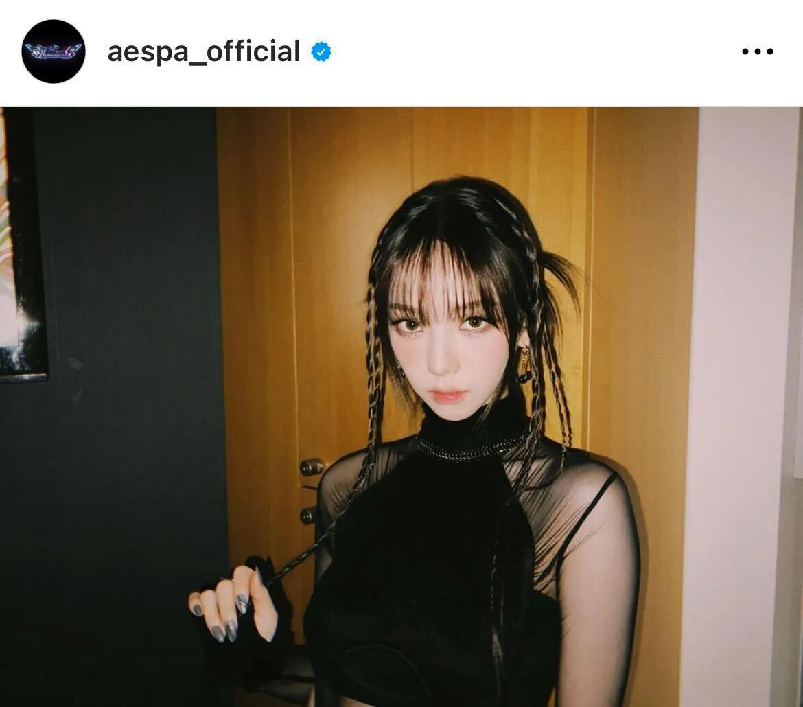 ※aespa公式Instagram(aespa_official)より