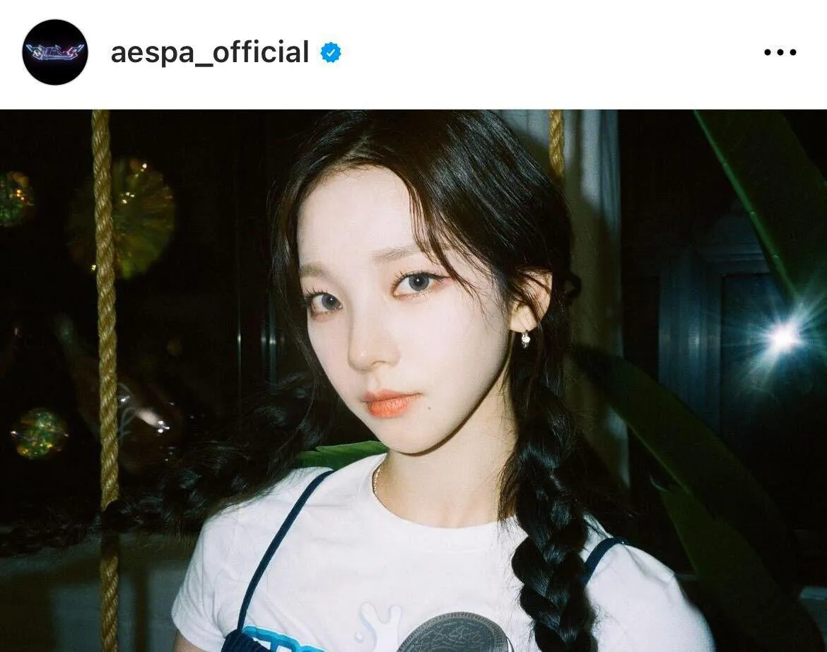 ※aespa公式Instagram(aespa_official)より