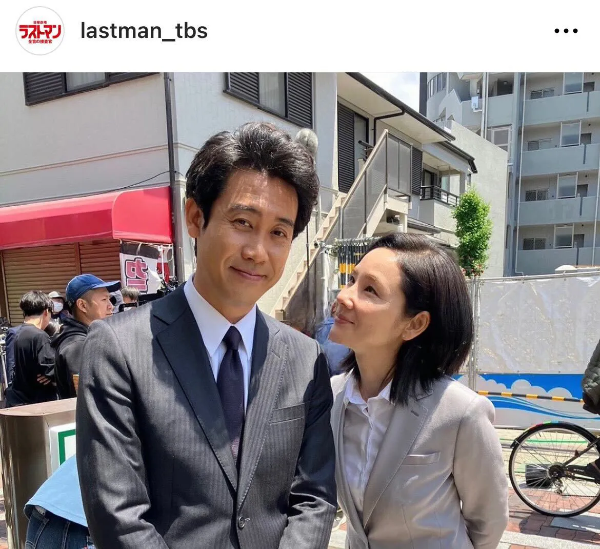 ※画像はドラマ「ラストマン−全盲の捜査官−」公式Instagram (lastman_tbs)より