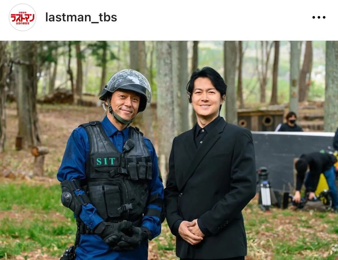 ※画像はドラマ「ラストマン−全盲の捜査官−」公式Instagram (lastman_tbs)より