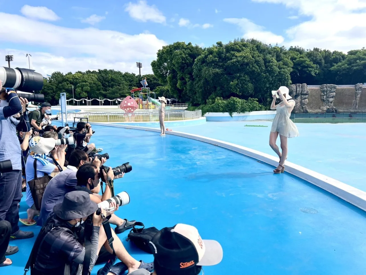 プール撮影会「#いなプーフォトフェス」に千葉市が許可　タレント80人以上が出演して開催へ