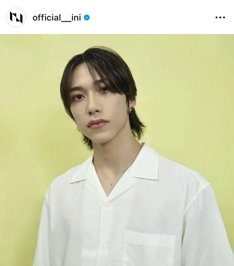  ※INI公式Instagram(official__ini)より