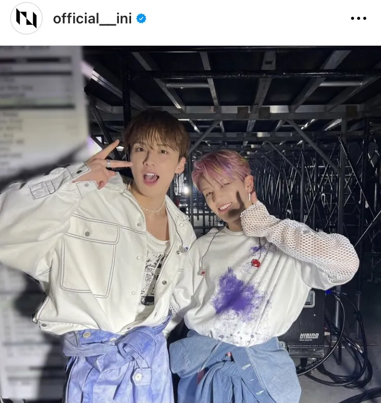    ※INI公式Instagram(official__ini)より