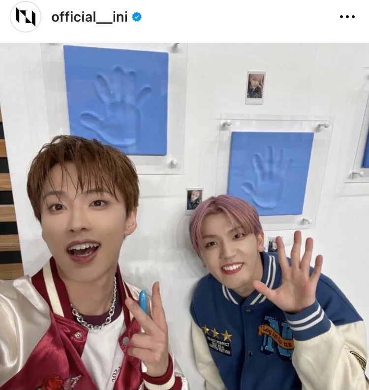    ※INI公式Instagram(official__ini)より