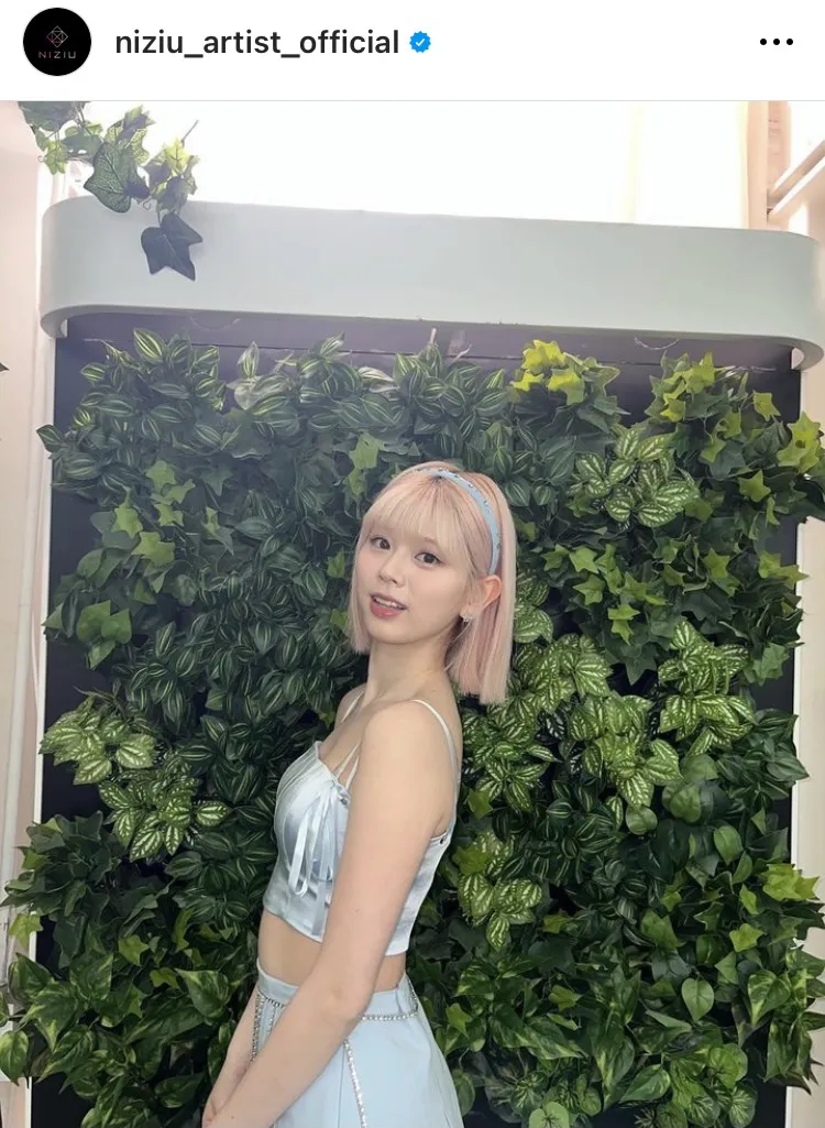 画像・写真 NiziU・リク、内巻きボブヘアで新ビジュアル公開「毎度