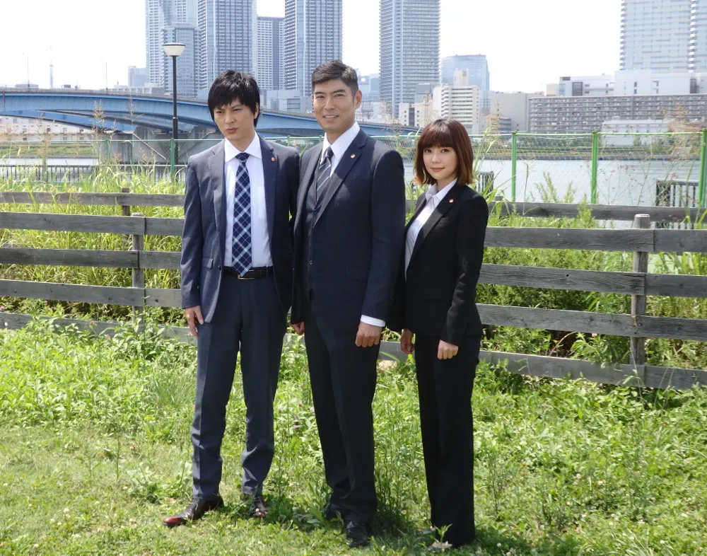 「刑事7人」の制作発表会見が7月6日に行われ、東山紀之、高嶋政宏、倉科カナ、塚本高史が出席した