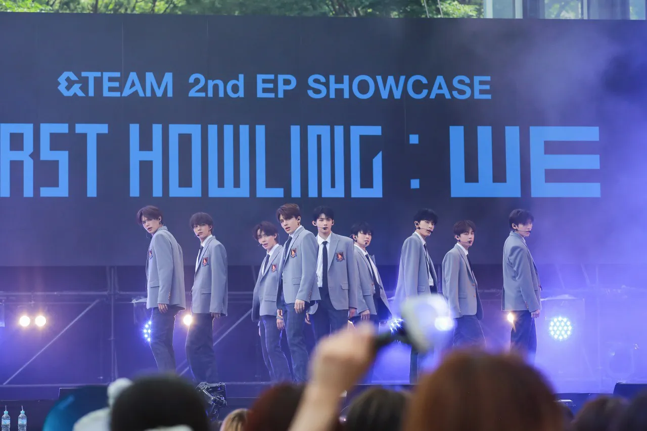 &TEAM、2nd EP『First Howling : WE』SHOWCASEを開催