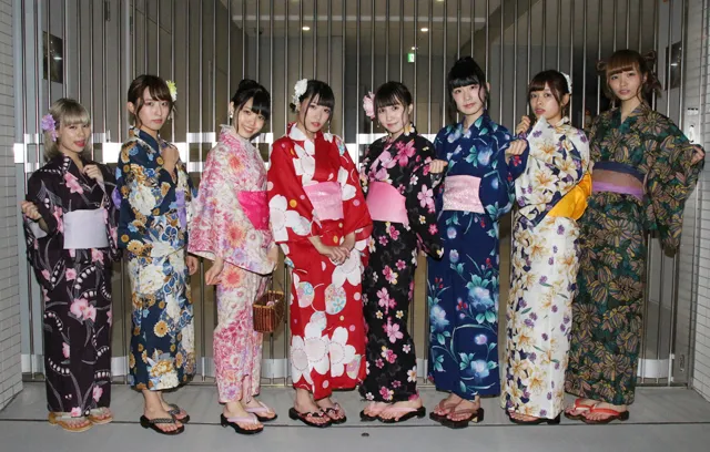 FES☆TIVEがツーマンライブ「FES☆TIVE×転校少女歌撃団」を開催。七夕に合わせて、メンバーが浴衣姿を見せてくれた