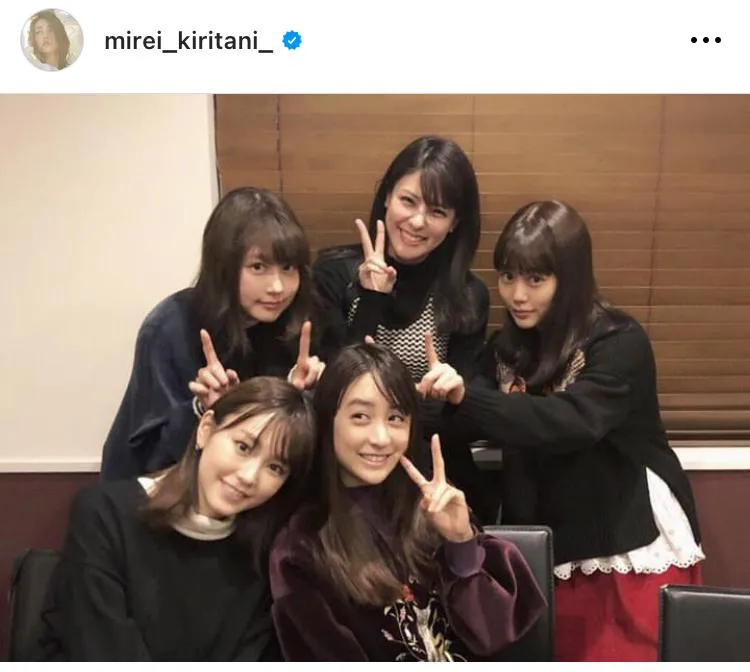  ※桐谷美玲オフィシャルInstagram(mirei_kiritani_)より