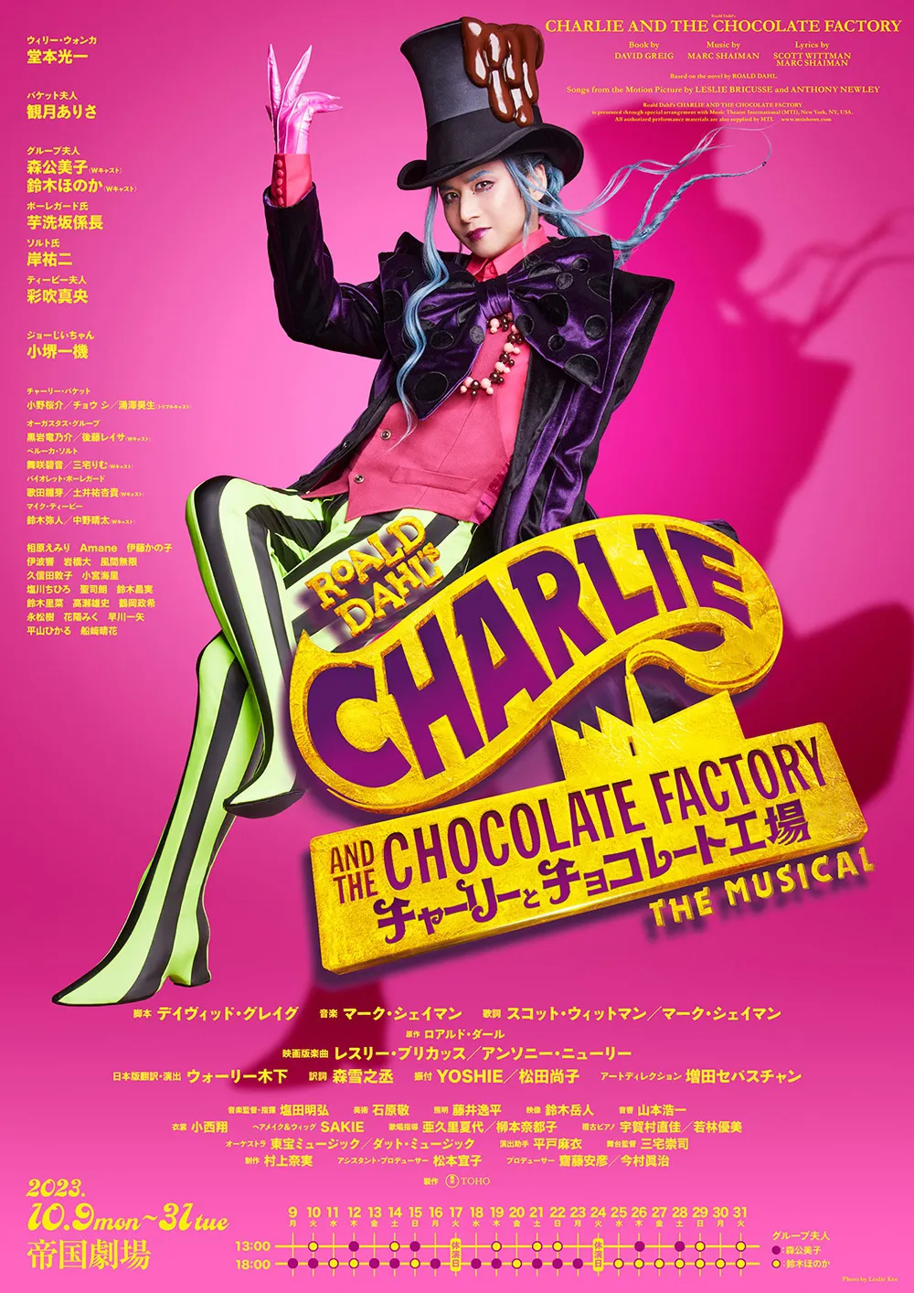 解禁された「チャーリーとチョコレート工場」ポスタービジュアル