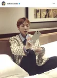 安藤サクラオフィシャルInstagram(sakuraando)より