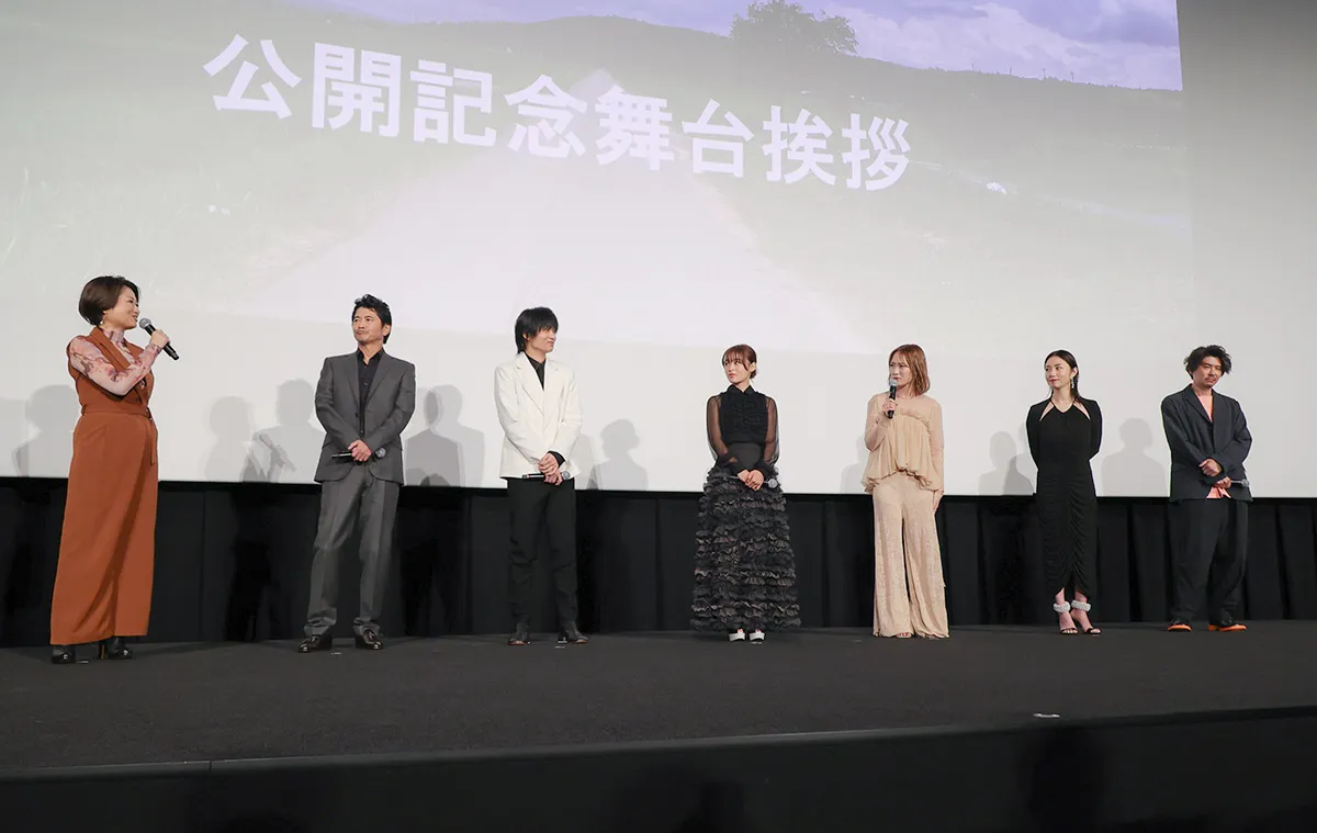 映画「君は放課後インソムニア」の公開記念舞台あいさつより