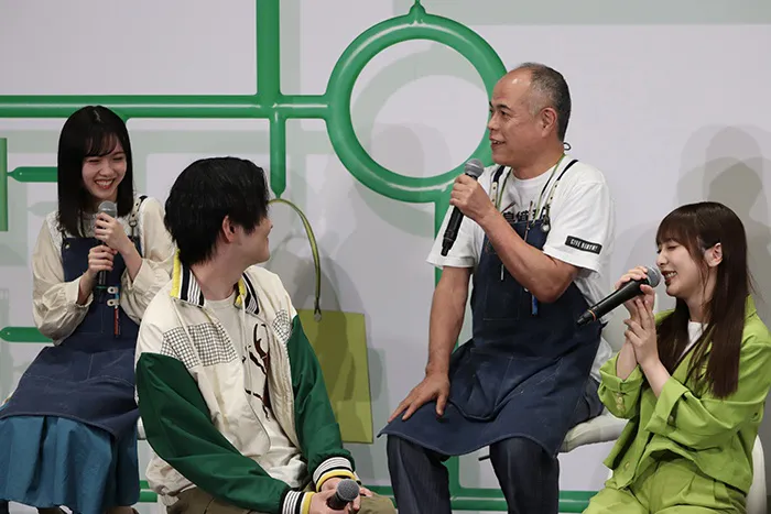 【写真】与田祐希、田中要次との撮影秘話に思い出し笑い