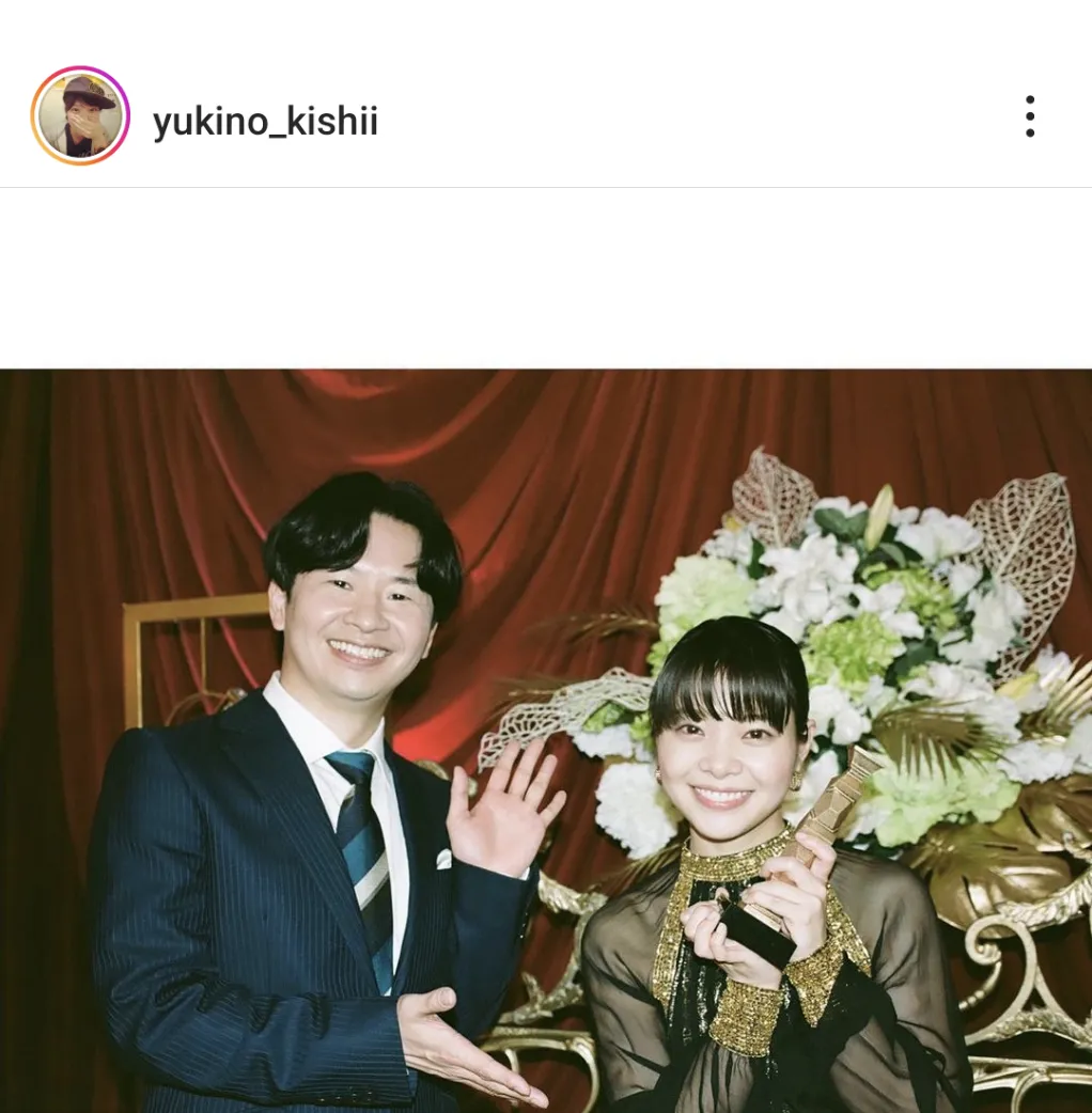  ※岸井ゆきの公式Instagram(yukino_kishii)より