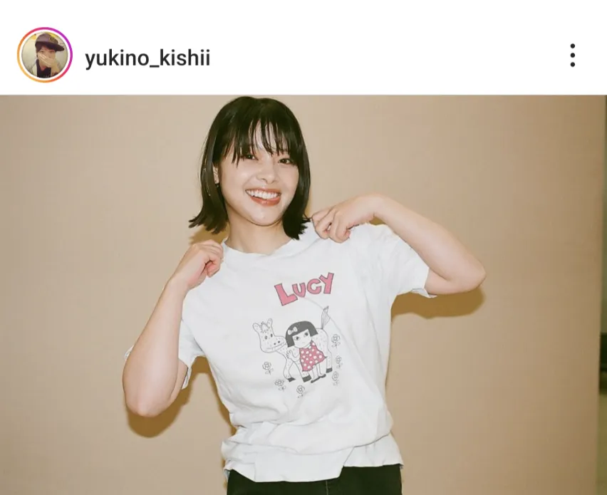  ※岸井ゆきの公式Instagram(yukino_kishii)より