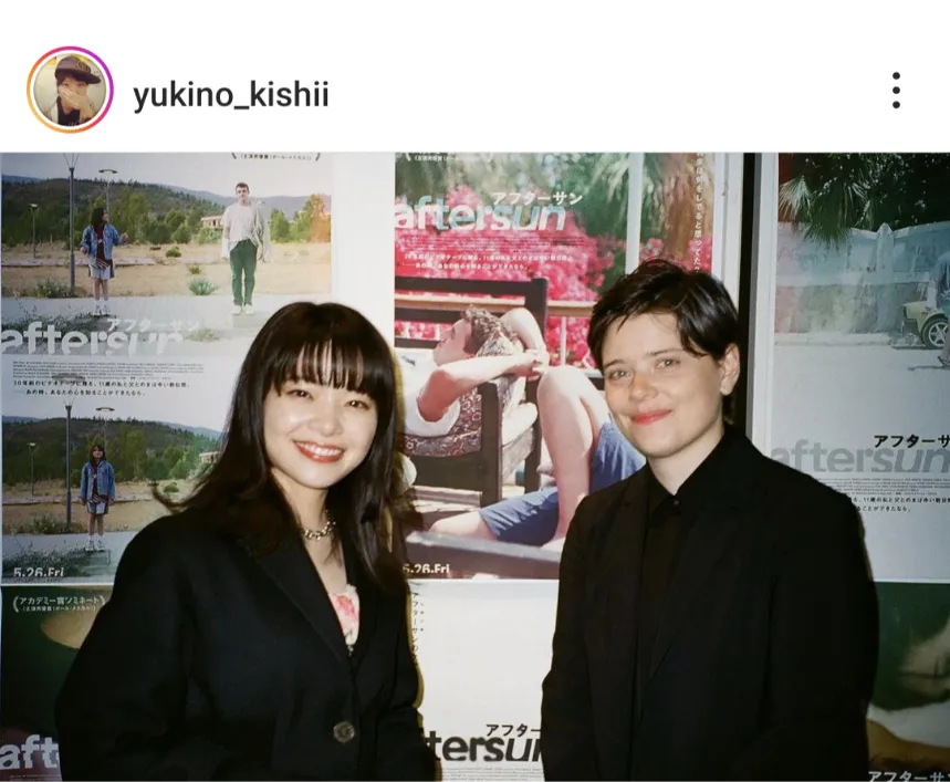  ※岸井ゆきの公式Instagram(yukino_kishii)より