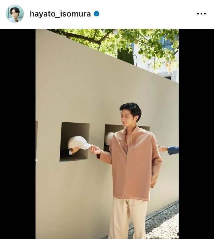 ※磯村勇斗公式Instagram(hayato_isomura)より