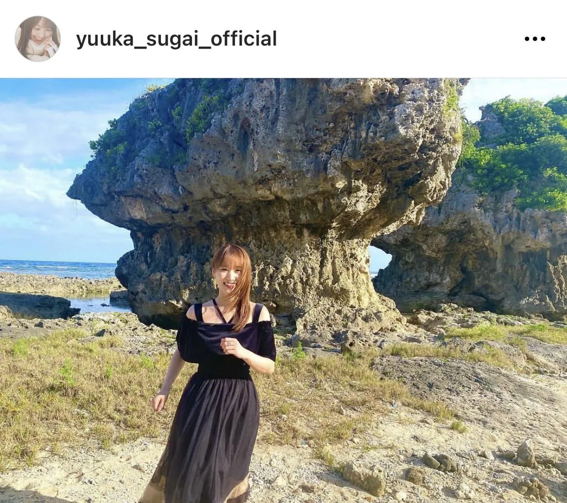※菅井友香公式Instagram(yuuka_sugai_official)のスクリーンショット