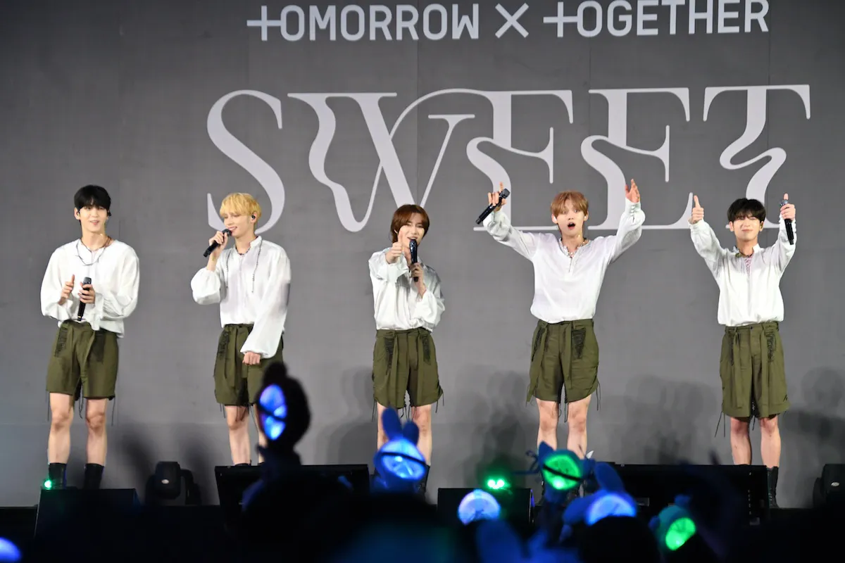 TOMORROW X TOGETHER 日本2ndアルバム『SWEET』発売記念ショーケースより