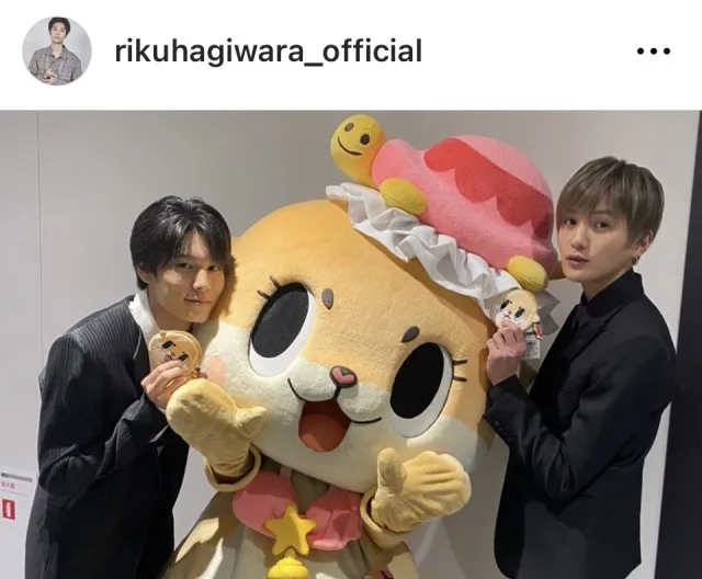 ※画像は萩原利久Instagram (rikuhagiwara_official)より