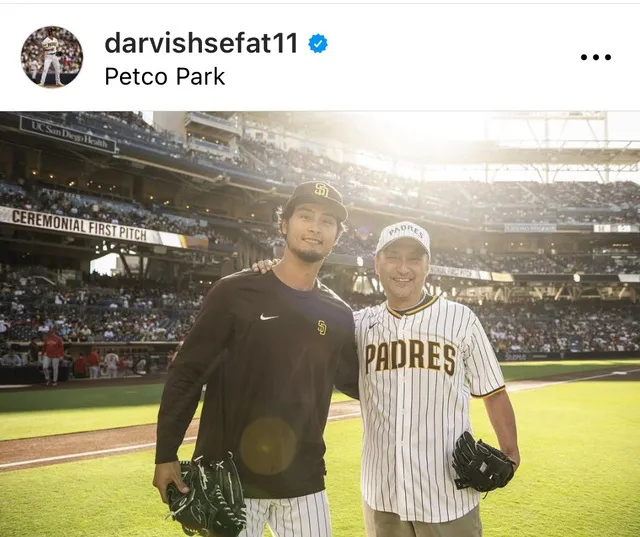 ※画像はYu Darvish(ダルビッシュ有)Instagram(darvishsefat11)より