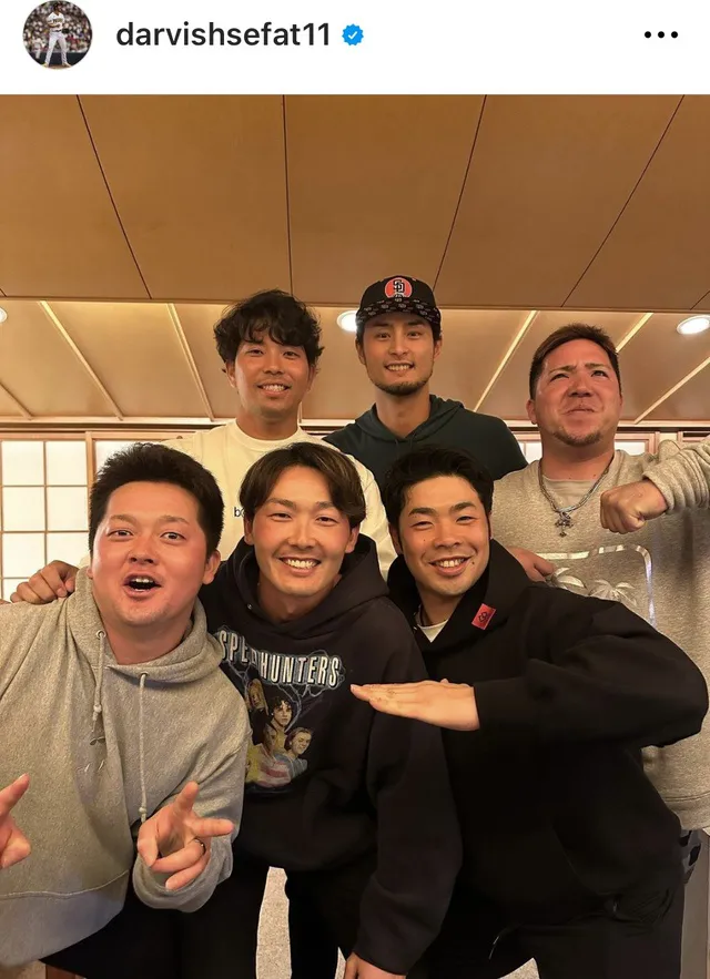 ※画像はYu Darvish(ダルビッシュ有)Instagram(darvishsefat11)より