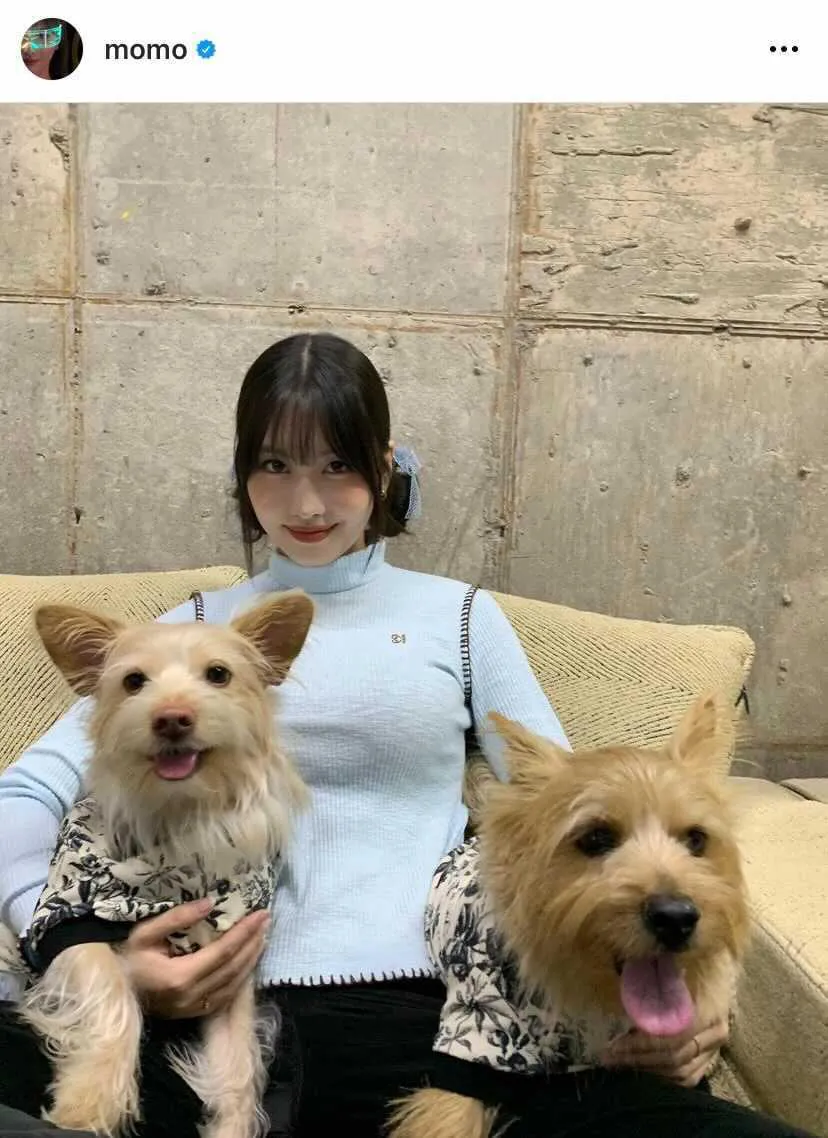 ※モモ公式Instagram(momo)より